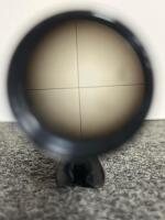 Bushnell 4X Custom .22 Rifle Scope, Rimfire, Weaver Mount, Gloss Black, Made in USA - 7