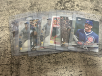 Baseball Card Lot: Yordan Alvarez Rookie Cards, Ryne Sandberg, Parallels, 10+ Cards - 2