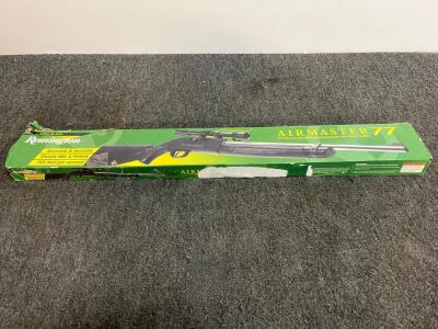 Remington Airmaster 77 .177 Cal Multi-Pump Pneumatic Air Rifle, 755 fps, Original Box