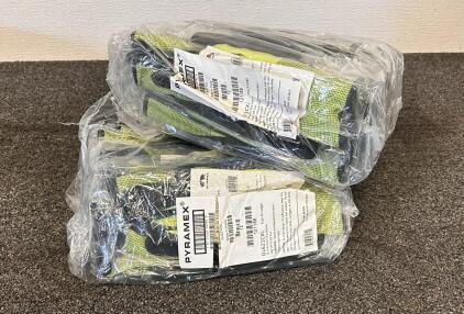 (2) Packs Of Pyramex GL621CXL Nitrile Palm Cut Resistant Gloves, ANSI A5, X-Large, 24 Pairs Bulk Pack (Shelf B)