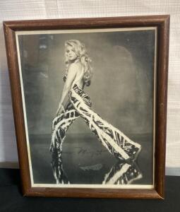 Ann-Margret Autographed 8"x10" Vintage Photo in Wooden Frame ( Unable to Verify)