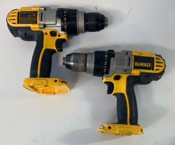 DeWalt DCD940 & DCD950 18V XRP Cordless 1/2" Drill/Driver & Hammerdrill, All Metal Chuck (G)