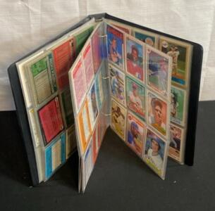 Binder Collection with 100+ Baseball Cards &ndash; Topps, Donruss, Score, 1970s-1990s, Hall of Famers- Brett and More