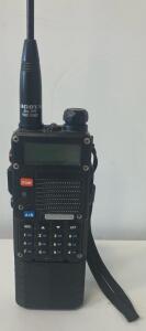 Baofeng UV-82 Handheld Radio, Dual Band VHF/UHF, Nagoya NA-771 Antenna, LCD, 128 Channels