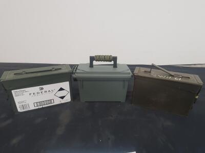 (3) Empty Ammo Cans (B)