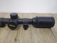 Nikon Monarch 4-12x50 Rifle Scope, Side Focus, Matte Black, Rings Included - 4