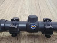 BSA SW 4x32 Rifle Scope, 4x Magnification, 32mm Objective Lens, Mil-Dot Reticle - 3