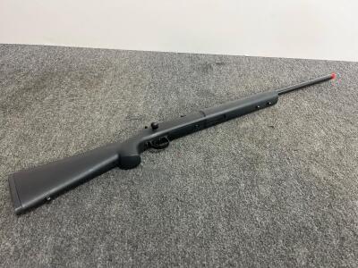 KJ Works M700 Airsoft Bolt-Action Sniper Rifle, 6mm, Black, Spring Powered, Picatinny Rail