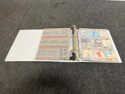 Pro Set Desert Storm Trading Card Collection Binder &ndash; 1991 Partial Set, Leaders, Military, Geography