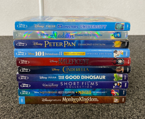 (10) Blu-Ray Children's Movies