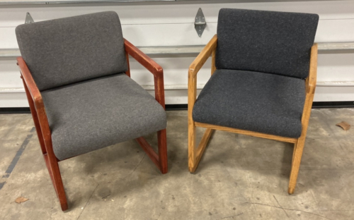 Padded Wood Chairs