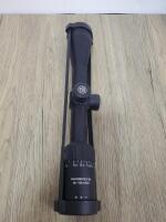 SIG SAUER WHISKEY3 4-12x40 Rifle Scope, Matte Black, 1" Tube, Quadplex Reticle, Mount Rings - 4