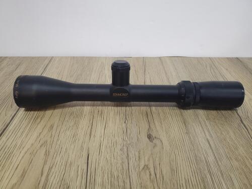 Simmons ProSport 3-9x40 Riflescope, Truplex Reticle, Fully Multi-Coated Lenses
