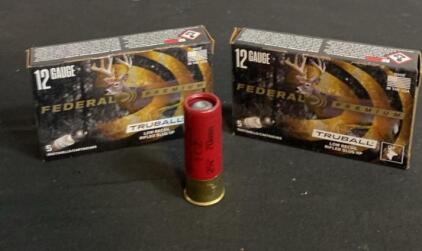 Federal Premium TruBall 12 Gauge 2-3/4" Low Recoil Rifled Slug HP, 1oz, 1300fps, 5rd Box