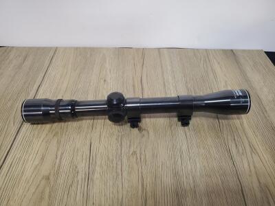 Weaver Challenger 3-9x C9V Rifle Scope, 38mm Objective, Dual-X Reticle, Gloss Black Finish