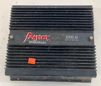 Patriot 2000 si Car Audio Amplifier, 2-Channel, 50W RMS, RCA Inputs, 4-8 Ohms (E)