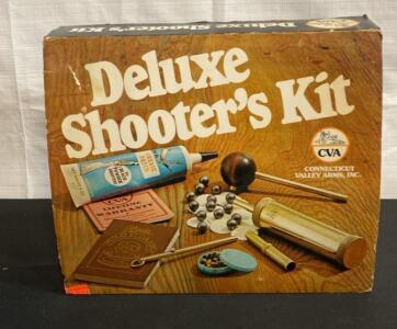 CVA Deluxe Shooter's Kit for .50 Caliber Percussion Muzzleloaders (AC1444)