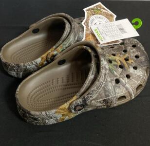 Crocs Classic Realtree Edge Clog M5/W7 Camouflage, Unisex, 205413-267, New with Tags ( H )