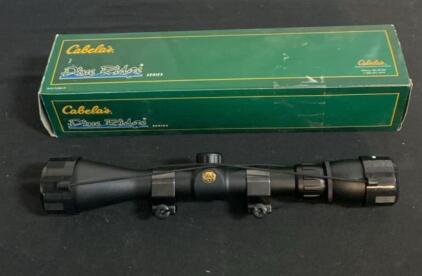 Cabela's Pine Ridge 3-9x40 Rifle Scope, Duplex Reticle, Black Matte Finish