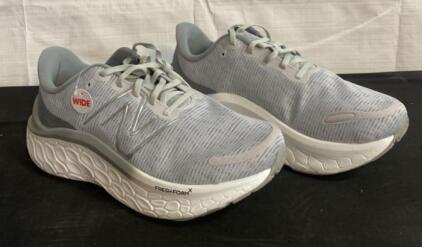 New Balance Fresh Foam X Kaiha Road V1 Running Shoes, Size 9.5 US Men's 4E, Light Aluminum/Steel/ ( G )Silver Metallic