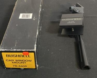 Bushnell 78-4405 Car Window Mount, Taiwan, Standard 1/4&rdquo;-20, 360&deg; Pan, Original Box