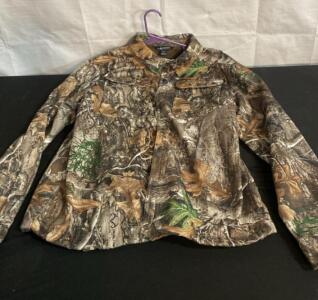 HABIT XL Realtree Edge Camo Hunting Jacket with Scent-Factor and Rain-Factor Technologies ( G )