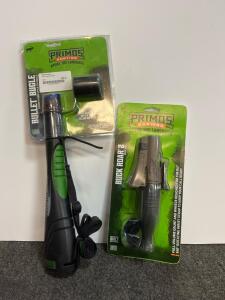 Primos Bullet Bugle Elk Call Model 946 & Buck Roar 2 Deer Call PS752, Both in Original Packaging (c)