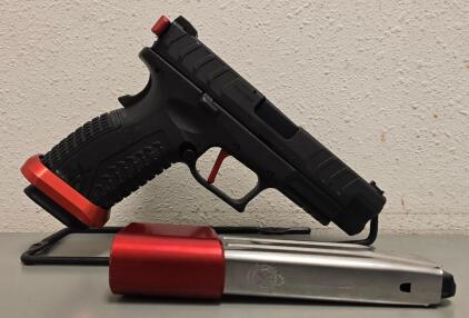 Springfield Armory XD-M Elite 10mm, 5.25" Barrel, Match Sights, Red Competition Upgrades, SN BB370002