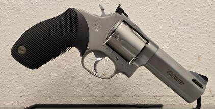 Taurus Tracker 415 .41 Magnum Stainless Revolver 6.5" Barrel, Rubber Grips, Case Included