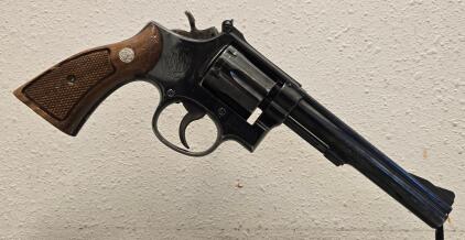 Smith & Wesson Model 14 Revolver, .38 Special, 6" Barrel, Serial K395581