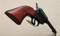 Heritage Rough Rider .22 LR 6.5" Single-Action Revolver, Blued, Wood Grip, Original Box, SN 1BH897328 - 2