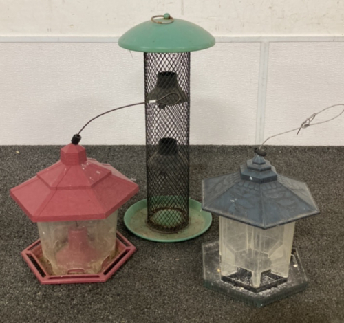 (3) Bird Feeders