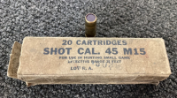 Box of .45 M15 Shot Ammo