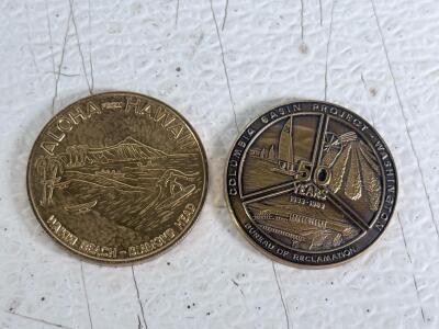 Hawaii Dollar and Columbia Basin Project Commemorative Coins