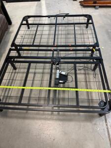 Mattress Firm M110 Adjustable Bed Base Full Size, Head Lift, Wired Remote, Steel Frame