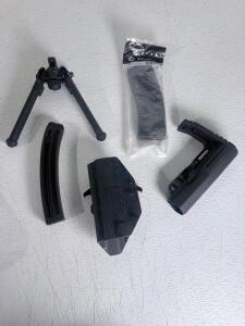 CMMG 22ARC .22LR 25rd Magazines, We The People Kydex Holster, MFT BMSMIL Stock, Bipod Lot