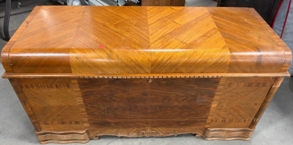 Lane Cedar Chest, Style No. 48-2076, Mid-20th Century, 47" W x 19" D x 23" H