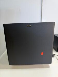Klipsch Sub-8 II Powered Subwoofer, 8" Woofer, 50W RMS, Black **Tested**