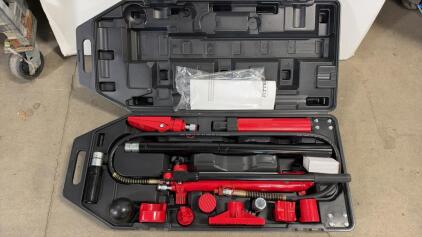 Pittsburgh 10 Ton Hydraulic Body Repair Kit Porta Power Complete with Case & Attachments **New**