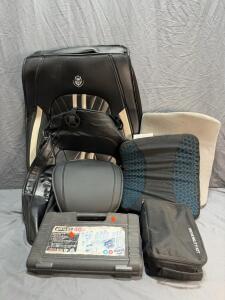 Automotive Emergency & Comfort Kit: Stanley 40-Pc Tool Set, Hyundai/Kia Tire Kit, Back Huggar