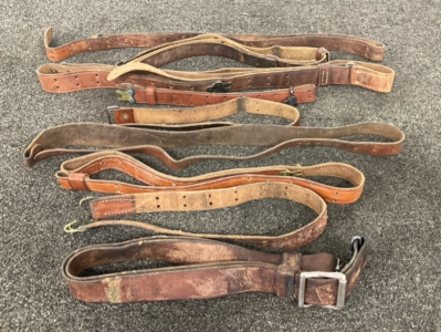 (9) Leather Gun Straps