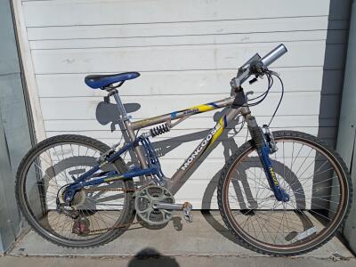 Mongoose GSX 9.0 Mountain Bike, Full-Suspension, 26" Wheels, 21-Speed, Aluminum Frame