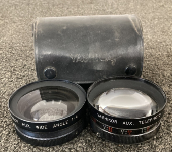 (2) Yashikor Camera Lenses