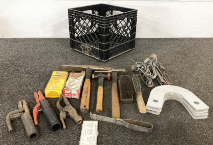 Assorted Welding Tools And Supplies