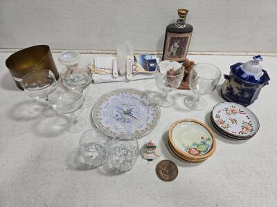 Assorted Vintage Collectible Home Decor and Tableware Lot