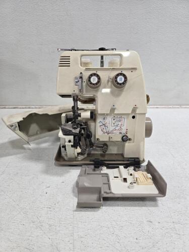 untested Bernette 203 Overlock Sewing Machine, 3/4 Thread Capability, 1,300 Stitches/Min