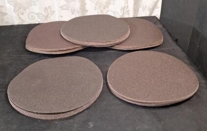 (49) 3M Heavy-Duty 12", 40-Grit Resin Bond Cloth Sanding Disks