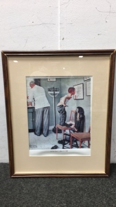 Norman Rockwell &ldquo;At the Doctors&rdquo;
