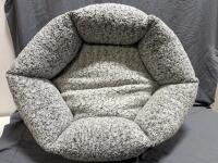 Pet Bed & Steps Set, Light Grey, Removable Covers, Non-Slip Base - 5