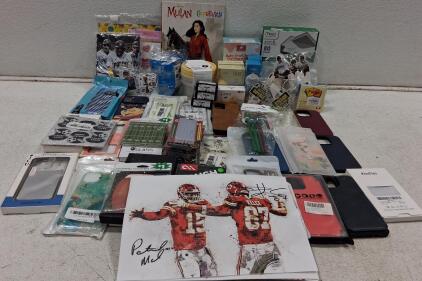 IPhone Cases, Chiefs Art Prints, Mulan Book, Dove, Olay, Stickers, More
